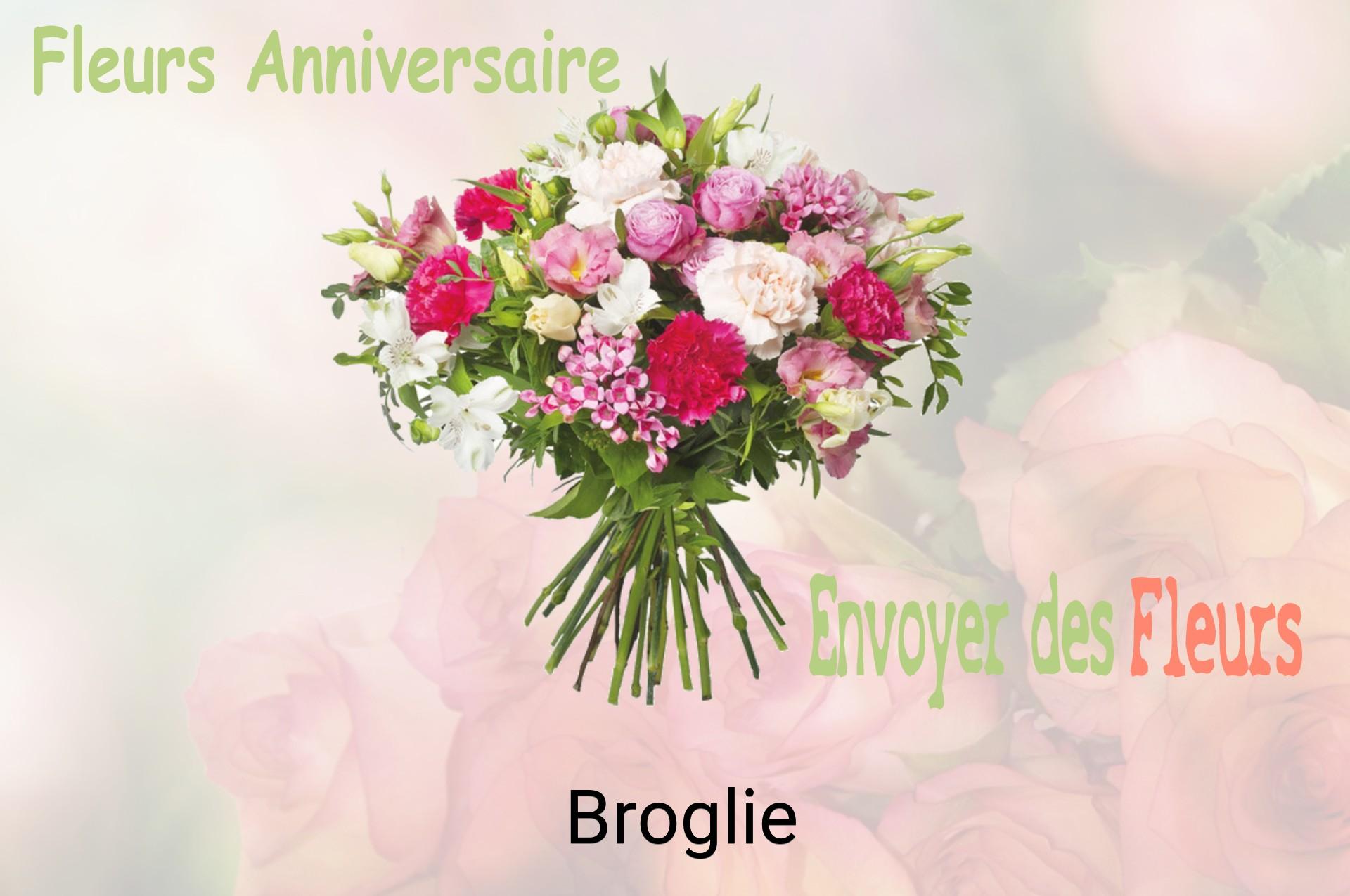 Bouquet de fleurs d’anniversaire livré à Broglie